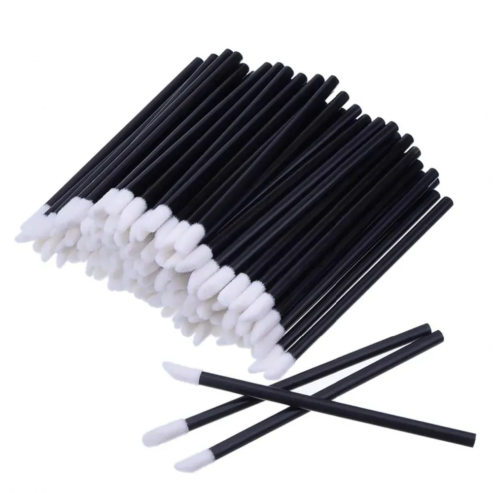 BULK 50/500/2000PCS แปรงทาปาก Professional Applicators ขายส่งลิปสติก Wands ผู้หญิง Lip GLOSS แปรง Make up TOOL อุปกรณ์เสริม — image 6