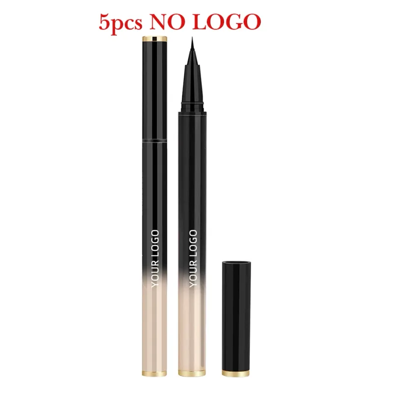 Crayons Eyeliner noirs Ultra fins et durables, imperméables, résistants à la transpiration et aux taches, maquillage de marque privée — image 8