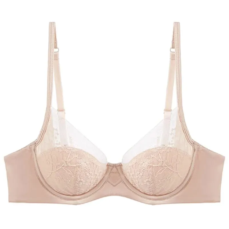 Gelin Şenlikli Kırmızı Dantel Intimates Kiti Yumuşak Balenli Ince Fincan Şınav Destek iç çamaşırı seti Küçük Göğüs 32-38 Kadın iç çamaşırı — image 10