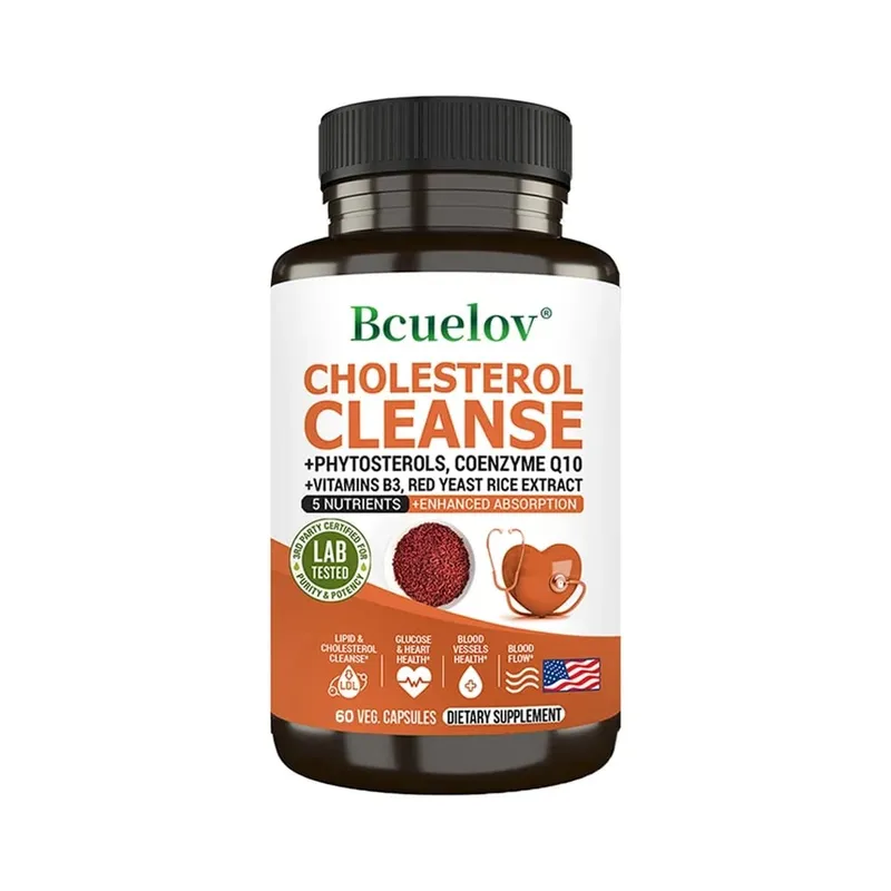 Cholesterol Cleanse Supplement - Helps Lower Cholesterol Levels and Promotes Healthy Cardiovascular and Arterial Circulation — image 9