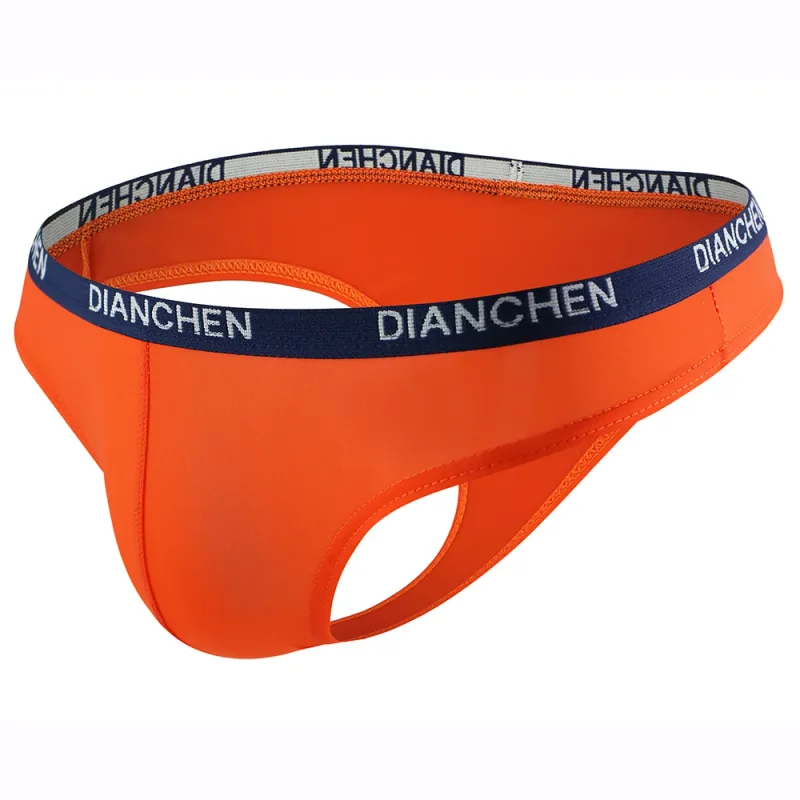 1pc Sexy hommes élastique glace soie Bikini slips respirant Jockstrap poche sous-vêtements taille basse homme culotte — image 37