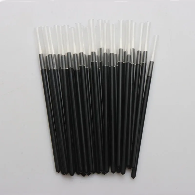 50 stücke Einweg Nail art Pinsel Eyeliner Eyeline Make-Up Werkzeuge Maniküre Malerei Stift Schönheit Werkzeug Nagel Gel Liner Pinsel — image 6