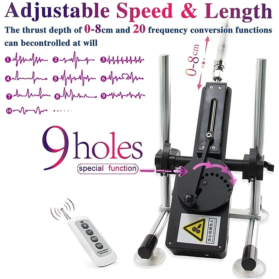 Remote & APP Control Sex Machine With DIldo and Vac U Lock for Man and Women 20 Modes Stable Love Machine Silent Vibrator — image 4