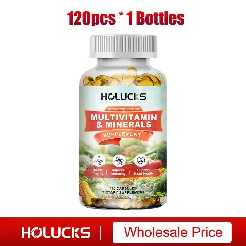 Free Multivitamin & Minerals Capsules with Whole Food Complex Support Immunity Heart Health & Daily Wellness for Adult — image 8