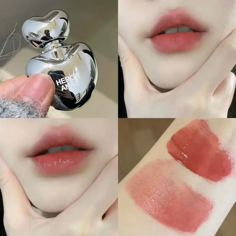 Lucidalabbra opaco a lunga durata a 6 colori Tazza antiaderente Velluto liscio Colore melograno Labbra carnose Impermeabile Smalto per labbra a prova di sbavature — image 7