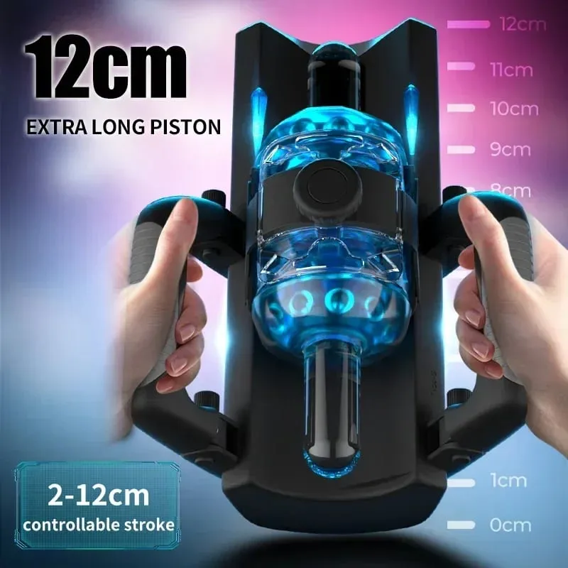Thrusting High Speed Male Masturbator Machine Automatic Telescopic Vagina Masturbation Cup Sex Toy for Men — image 5