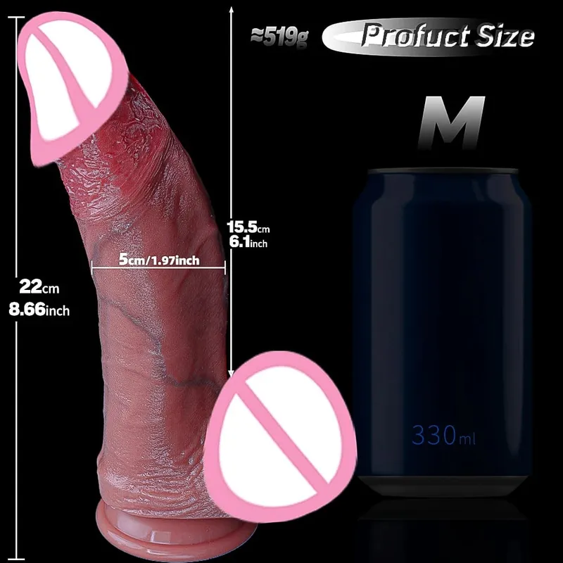 Nouveau gode Anal réaliste, masseur de Prostate avec ventouse, jouet sexuel pour débutants, masturbateur Vaginal Anal pour femmes — image 8
