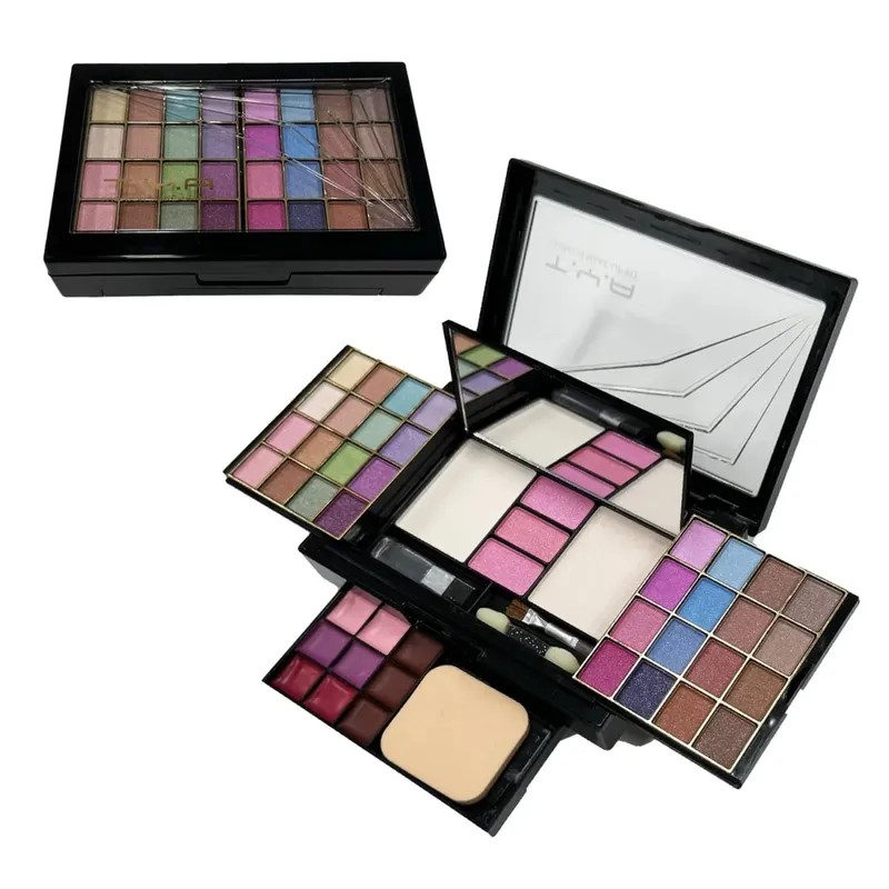 Make-up-Set, komplettes Set für Frauen, multifunktional, alles in einer Box, neue 46-Farben-Make-up-Palette für Gesicht, Lippenstift, Lidschatten, Augenbrauenpinsel