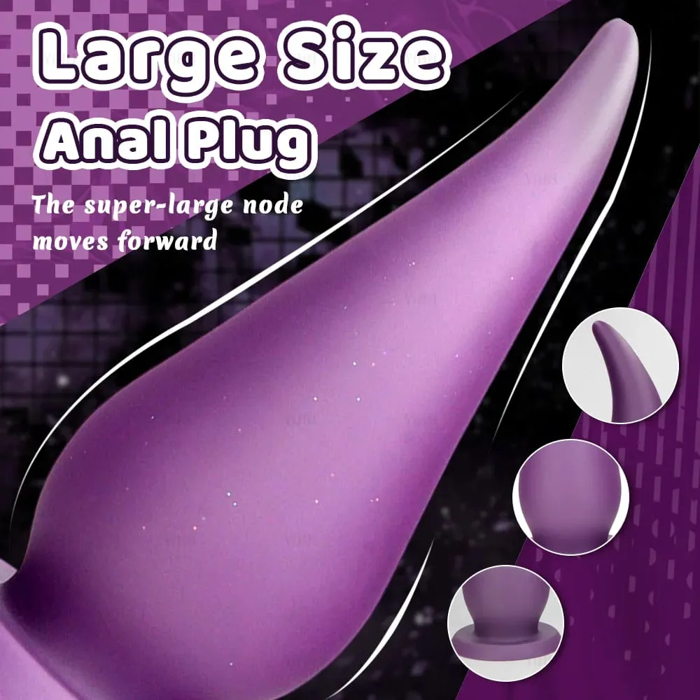 6/8/10/11cm Super Tebal Dubur Buttplug Ekstra Panjang Dubur Plug Fisting Dildo Penembusan Dubur Mainan Seks untuk Wanita Lelaki Urut Prostat — image 2
