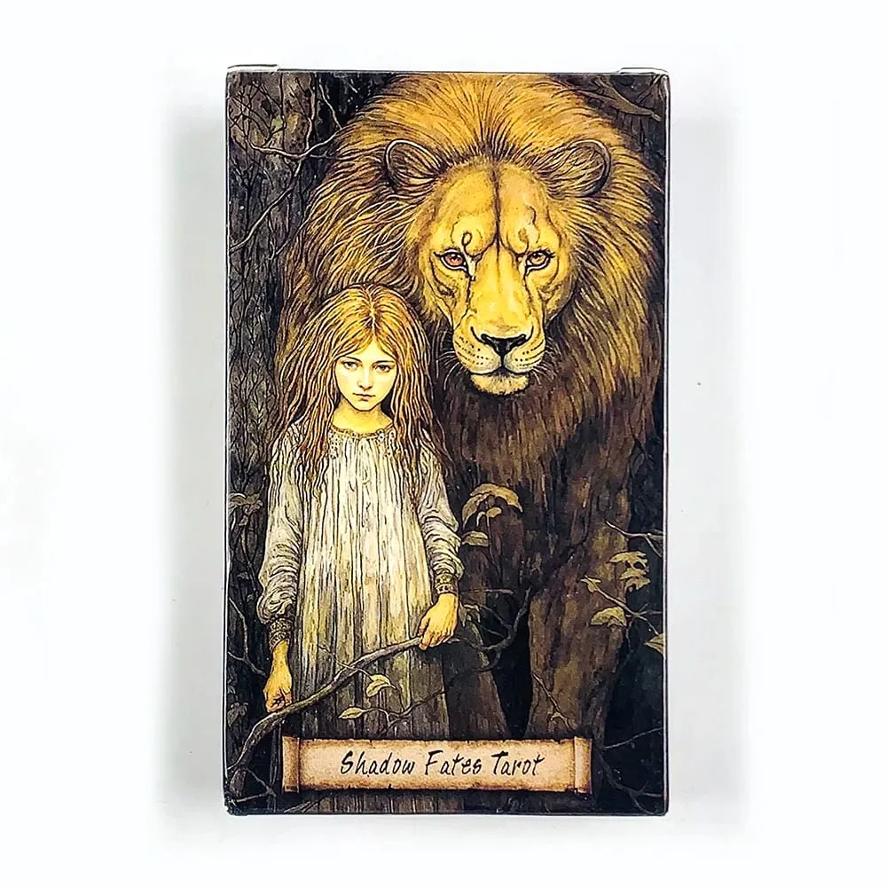 Shadow Fates Tarot Deck-78 การ์ดสมาธิDivinationการ์ดสำหรับSelf-Reflection & Spiritual GrowthเหมาะสำหรับIntroverts — image 1