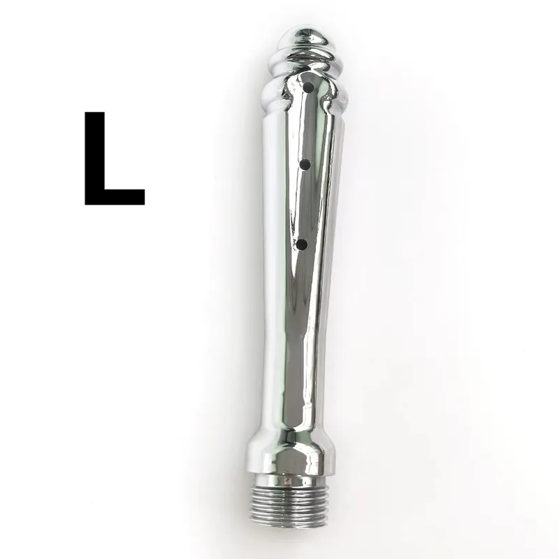 1 Stuks Abs Anale Vaginale Douche Conversie Hoofd Voor Outdoor Gebruik Butt Flush Multifunctionele Klysma Plug-In douche Seksspeeltjes