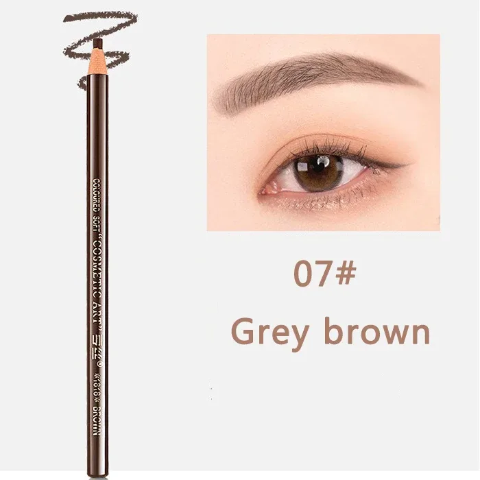 10pcs Brand Hengsi Pull Peel Eyebrow Pencil Brown Black Waterproof Eyebrow Enhancement Wholesale Cosmetics Long Lasting Beginner — image 8