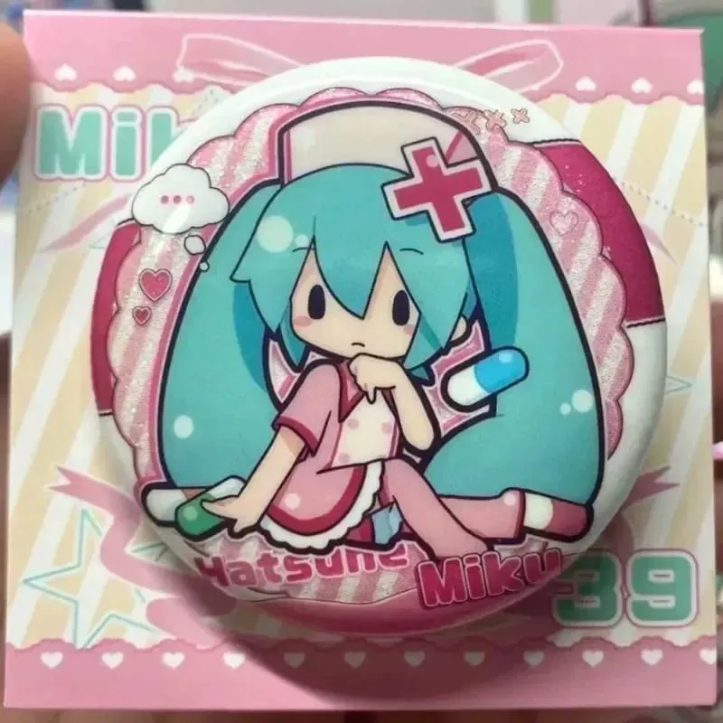 Badge Projekt Diva Anime Periferiudstyr Tegnefilm Originalitet Broche Student Rullesæk Hængende dekorationer