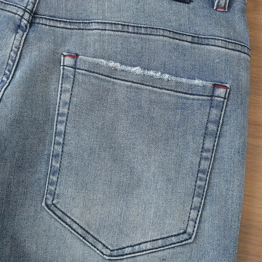 بنطلون جينز من قماش الدنيم المغسول بوزن 13oz من Kiten — image 2