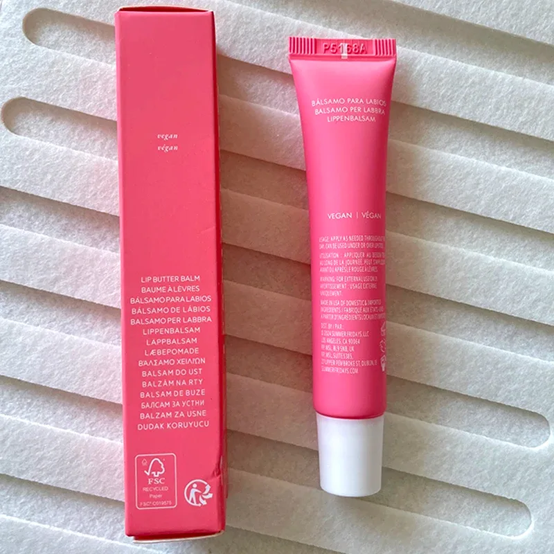 Summer Limited Rho Vanilla Beige LipBalm Set di rossetti trasparenti idratanti Tubo morbido e liscio Specchio per labbra Lucidalabbra Blum per labbra Trucco — image 17