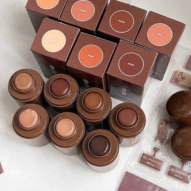 Summer Limit Sip Bronze Pocket Contour Stick Blush Stick เกลี่ยง่าย เกลี่ยง่าย เครื่องสำอางติดทนนาน LipBoost — image 3