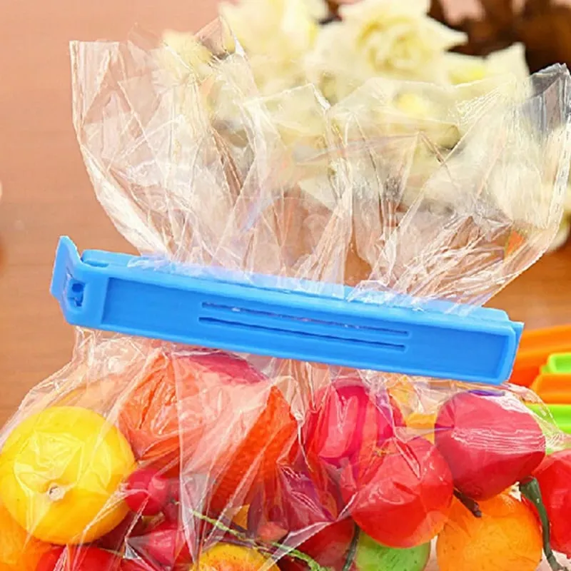 10-20 pz/set Clip di Tenuta Colorata Riutilizzabile Snack di Stoccaggio Sigillante Morsetto Gadget Da Cucina per Il Cibo Conservazione Fresca A Prova di Umidità ZYF — image 6