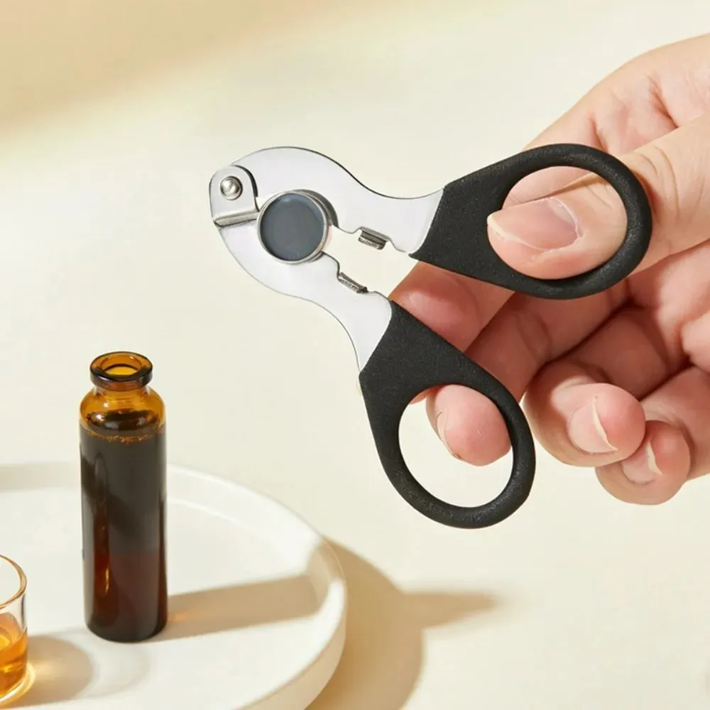 1PCS Explosion-proof Tragbare Oral Flüssigkeit Opener Multifunktionale Aluminium Medizin Fläschchen Kappe Remover & Cutter — image 1