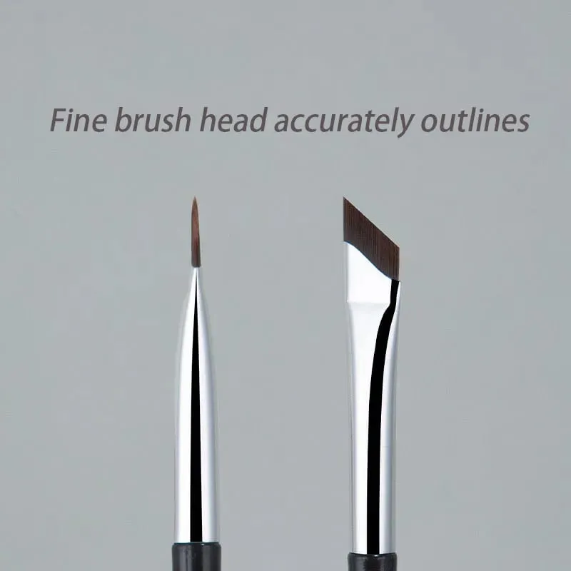 The Upgrade Blade Eyeliner Brush Ultra Thin Fine Angle Flat Eyebrow Brush Under The Eyes Place Precise Detail Brush