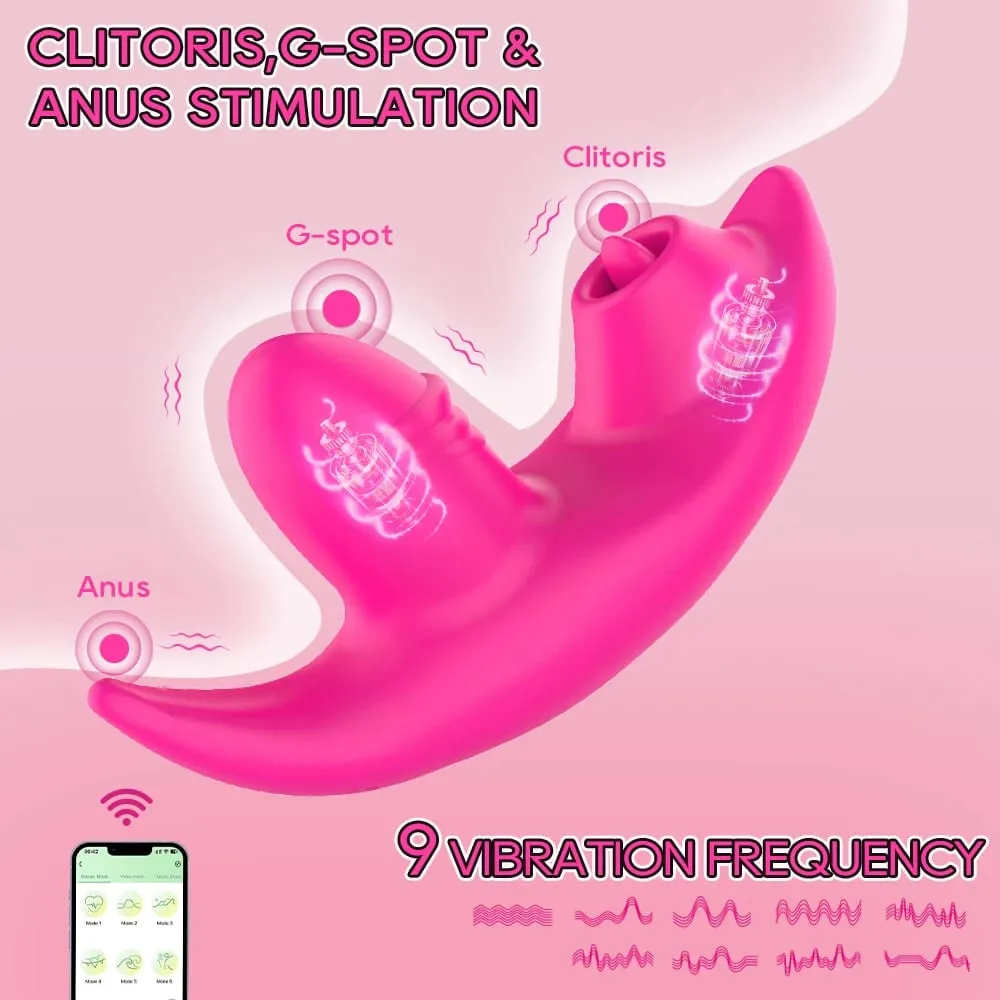 APP Bluetooth vagin sucer vibrateur 9 Modes vibrant ventouse sexe Oral aspiration Clitoris stimulateur érotique jouets sexuels pour les femmes — image 3