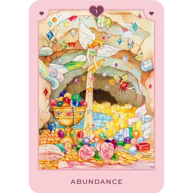 36 pièces Oracle du véritable amour 10,4 x 7,3 cm.