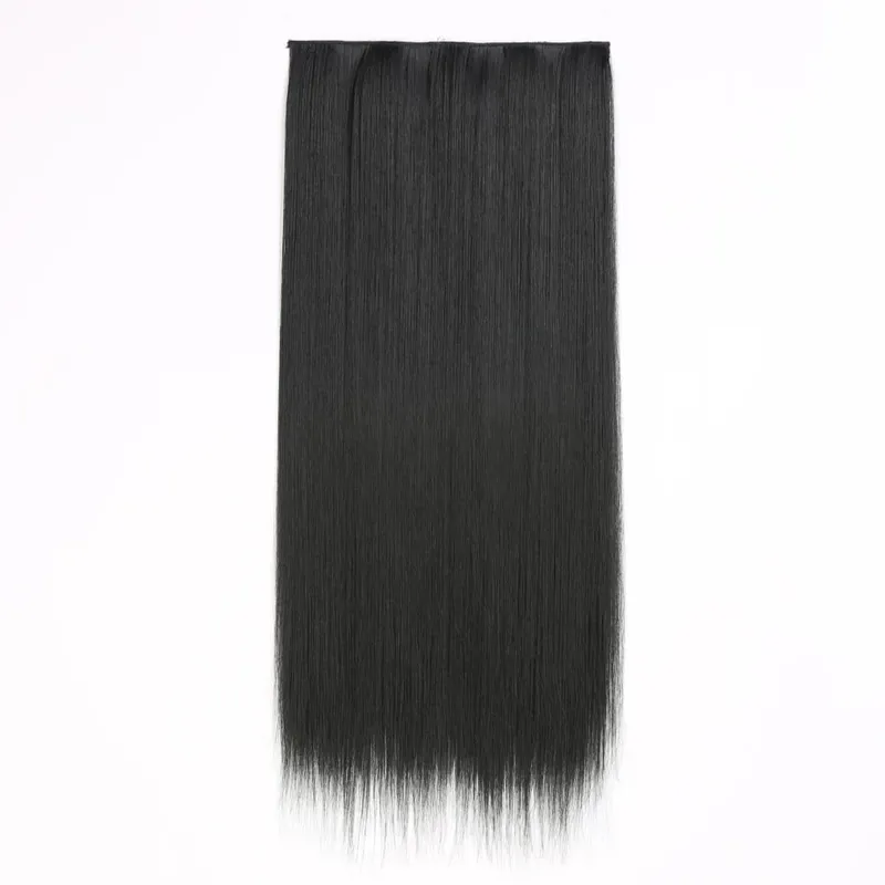 คลิปสังเคราะห์ในส่วนขยายของผม 6 ชิ้น/เซ็ต 16 คลิปยาวตรง Hairpieces คลิปต่อผมสำหรับผู้หญิงสีบลอนด์ — image 28