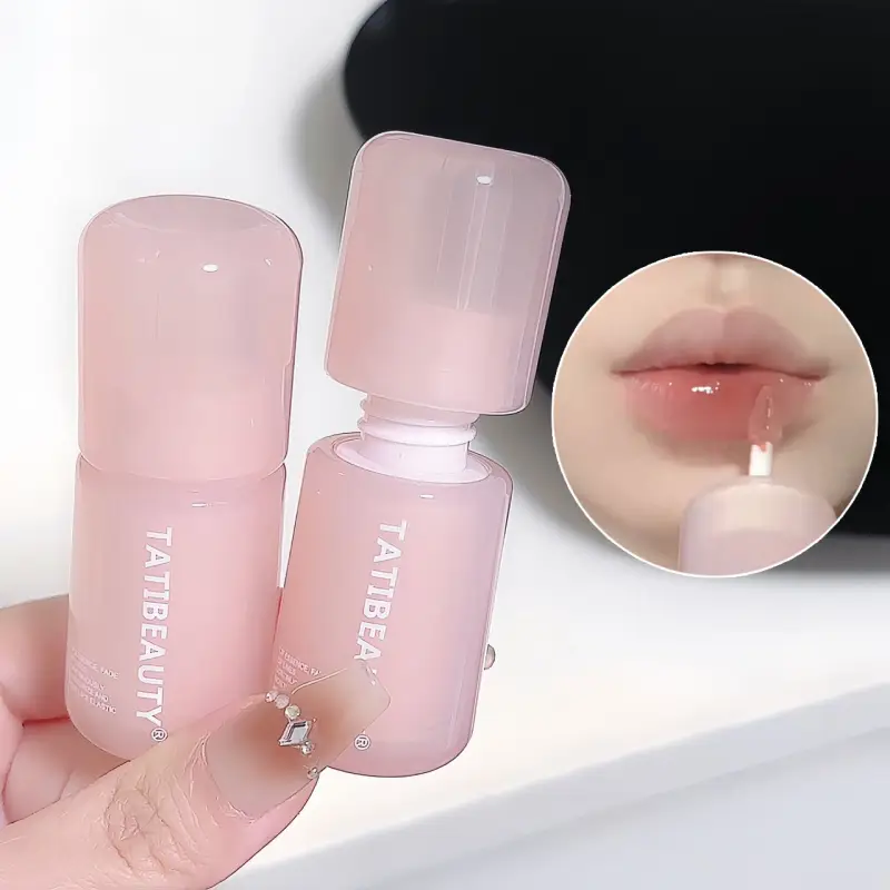 Spiegel Wasser Lip Gloss Kristall Gelee Lippenstift Feuchtigkeitsspendende Plumping Feuchtigkeitsspendende Farbige Lip Tint Lippen Pflege Make-Up Schönheit — image 2