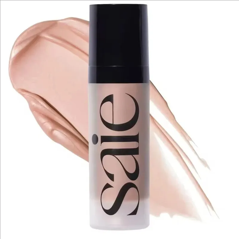 Saie Hydrating Blendable Dewy Liquid Blush Mat Svampehoved Blusher Naturlig Holdbar Brighten Facial Contour Blush Tint Makeup — image 11