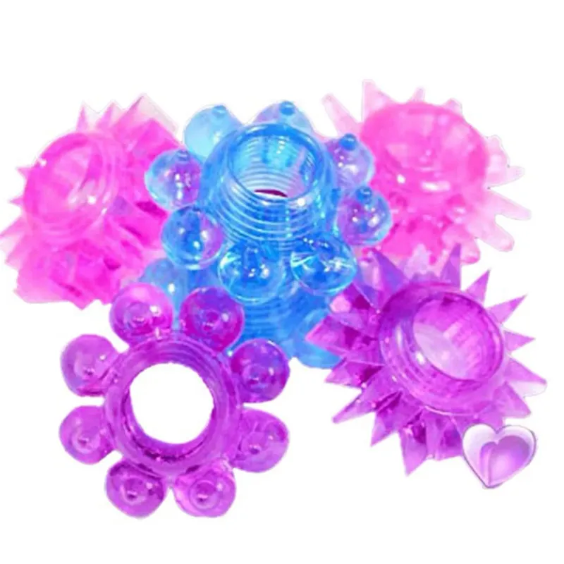 3/5PCS Cock Ring Delay Ejaculation Adult Toys For Men Dick Enlargement Silicone Penis Ring Male Sex Toys Stronger Erection 18+ — image 3