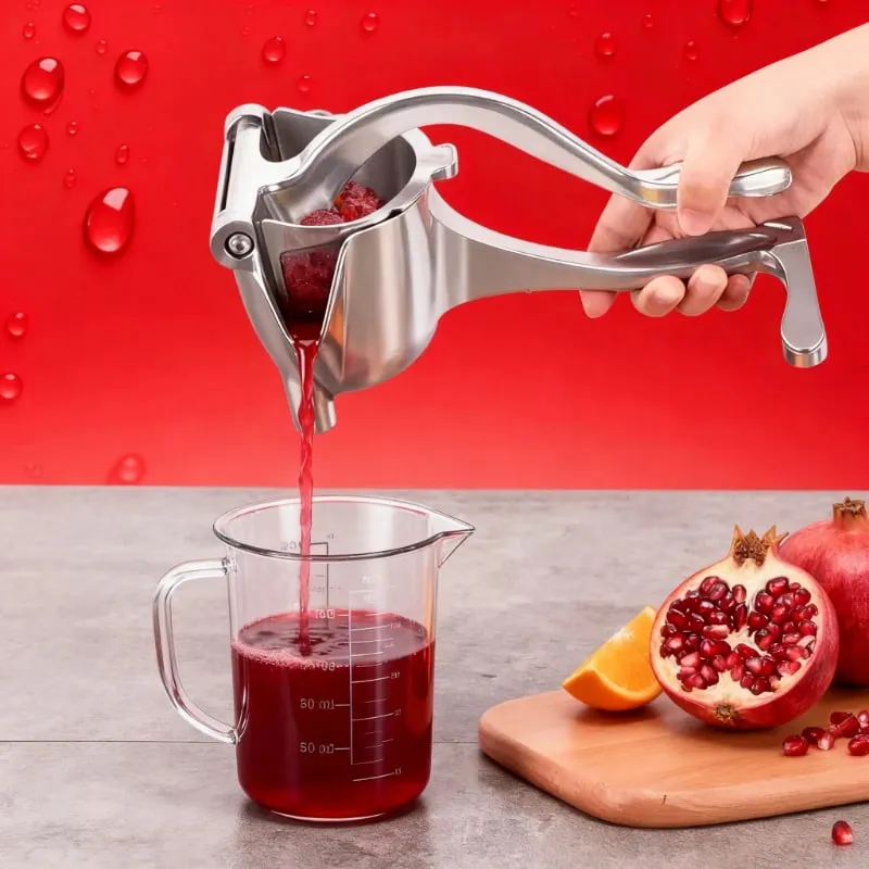 1PC Aluminum Alloy Lemon Squeezer Hand Press Juicer Tool for Orange Pomegranate Lime Citrus Fruits Manual Juice Maker Kitchen — image 1