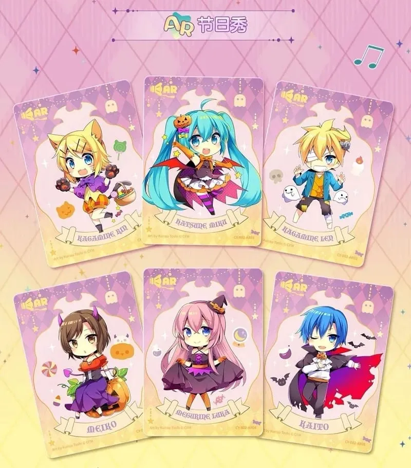 Original Hatsune Miku Card Charm Pack Shining Superstar Party Show Cards CR ODER UTR Rare Collection Kartenspielzeug — image 6