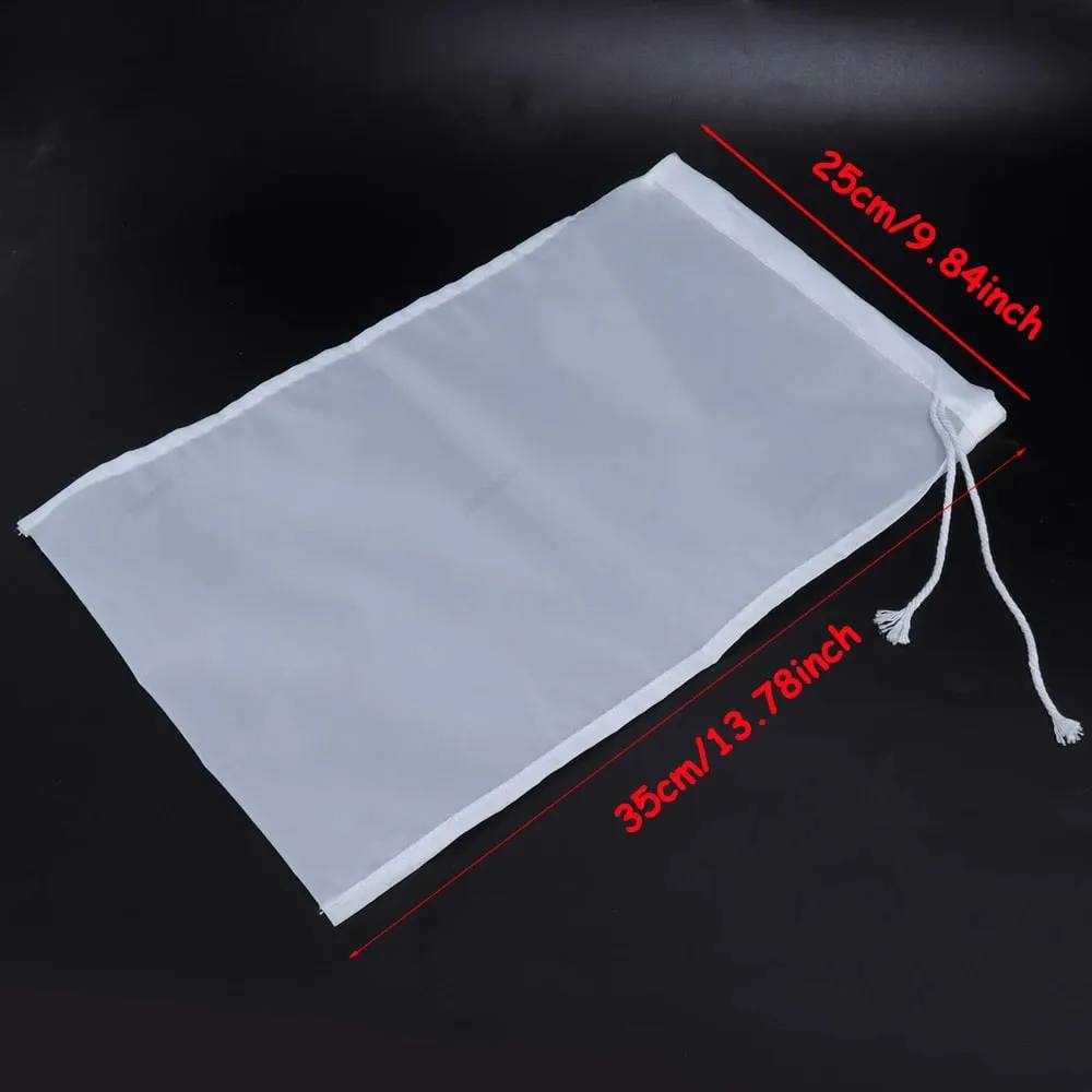 1/30 Stück 100 Mesh Sojamilch Nylon Filterbeutel Muttermilchbeutel Netto Joghurt Tee Kaffee Öl Lebensmittelpresse Filter Siebe Mesh Siebbeutel — image 10