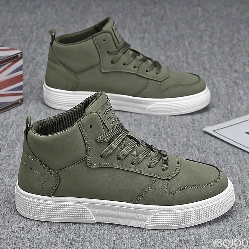 Spring summer new minimalist men's platform shoes fashionable versatile men's sneakers casual comfortable sports shoes — image 2