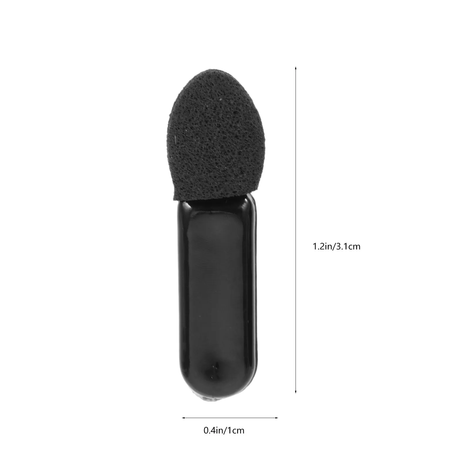 Applicatori per ombretti da 100 pezzi Pennelli per trucco in materiale premium Bastoncini per ombretti compatti e leggeri Pennello per labbra Strumento per il trucco — image 3