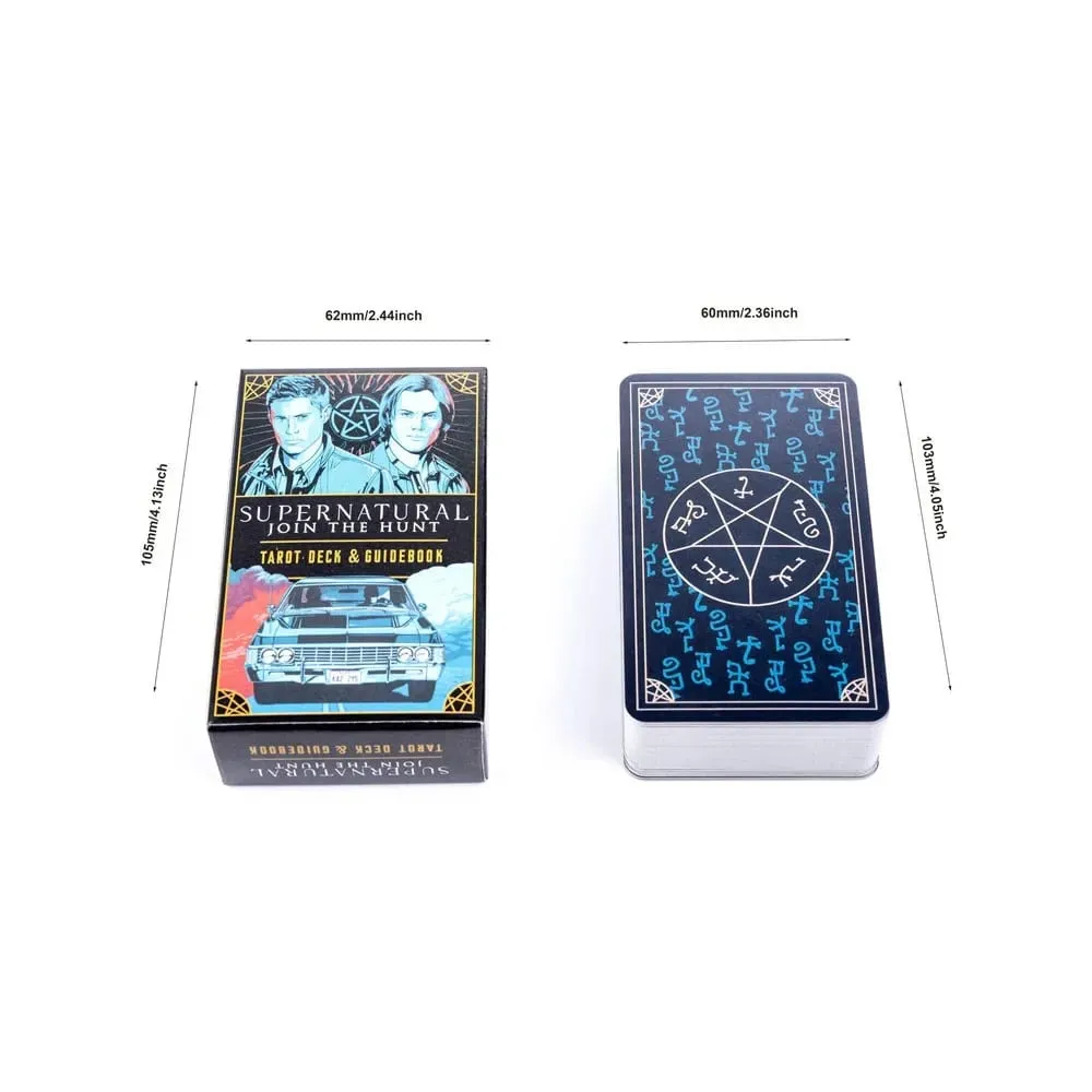 Mazzo di tarocchi soprannaturale e guida Gioco di carte regalo con guida in PDF Gioco di carte Gioco da tavolo 78 carte Principianti — image 2