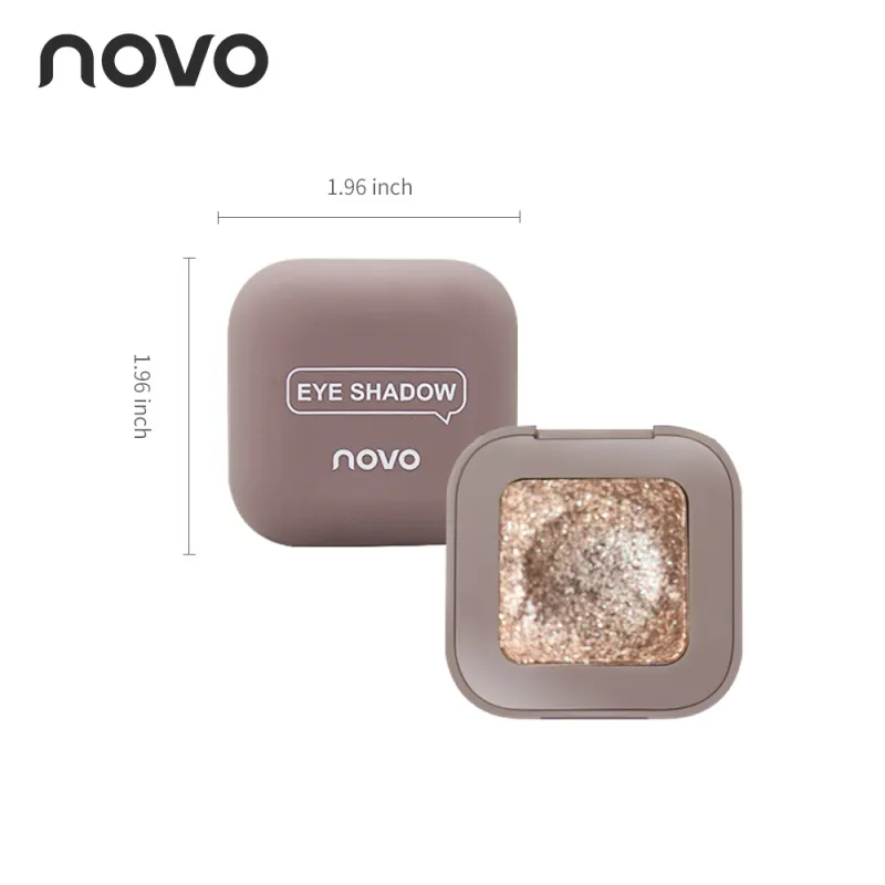 Ujung Jari Keyboard Cat Rias Eye Shadow Keren Eye Shadow Glitter 3D Eye Shadow Logam Telanjang untuk Mencerahkan Riasan Mata — image 6
