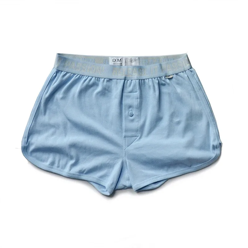 Intimo Uomo Mutandine Pantaloncini Uomo Intimo Cotone Boxer Tinta unita Cuecas Masculinas Home Boxers Pantaloncini Ropa Interni Hombre — image 25