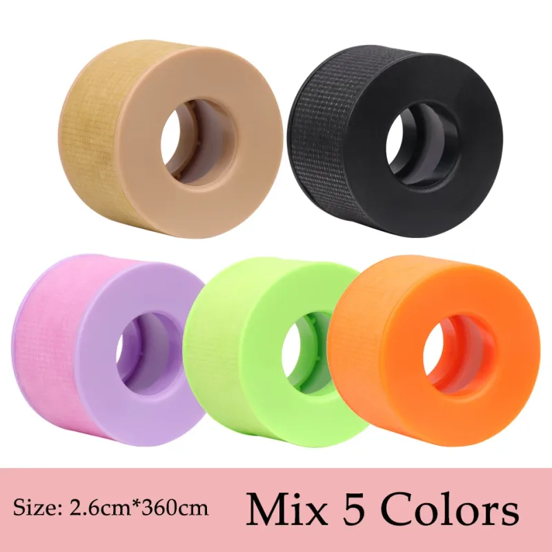 5/10 Rollen Silikon-Gel-Klebeband für Wimpernverlängerungen, nicht gewebt, atmungsaktiv, für empfindliche Haut, unter den Augen, Wimpernband, Make-up-Werkzeug-Versorgung — image 26
