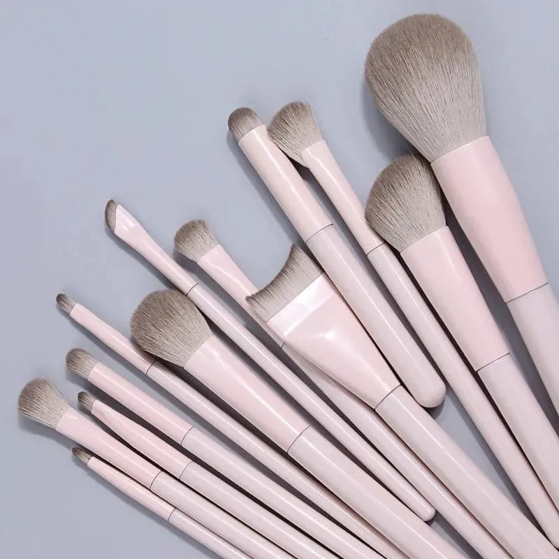 13Pcs Set Berus Solekan Gebu Lembut Sesuai untuk Pemula Mekap Berfungsi untuk Blush Foundation & Pembayang Mata untuk Penampilan Solekan Tanpa Cacat — image 1