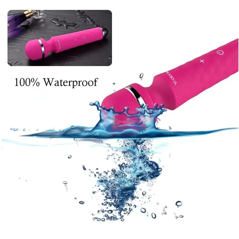 Nalone poderoso clitóris vibrador usb recarga varinha mágica av vibrador massageador produto sexual brinquedos sexuais eróticos para mulheres adulto 18