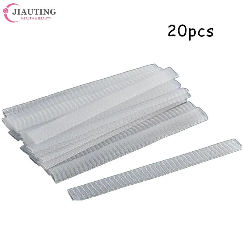 20Pcs Mesh Flexible Net Protectors Cover Sheath Beauty White Cosmetic Make Up Brushes Guards Convenient Brochas Maquillaje Tool — image 5
