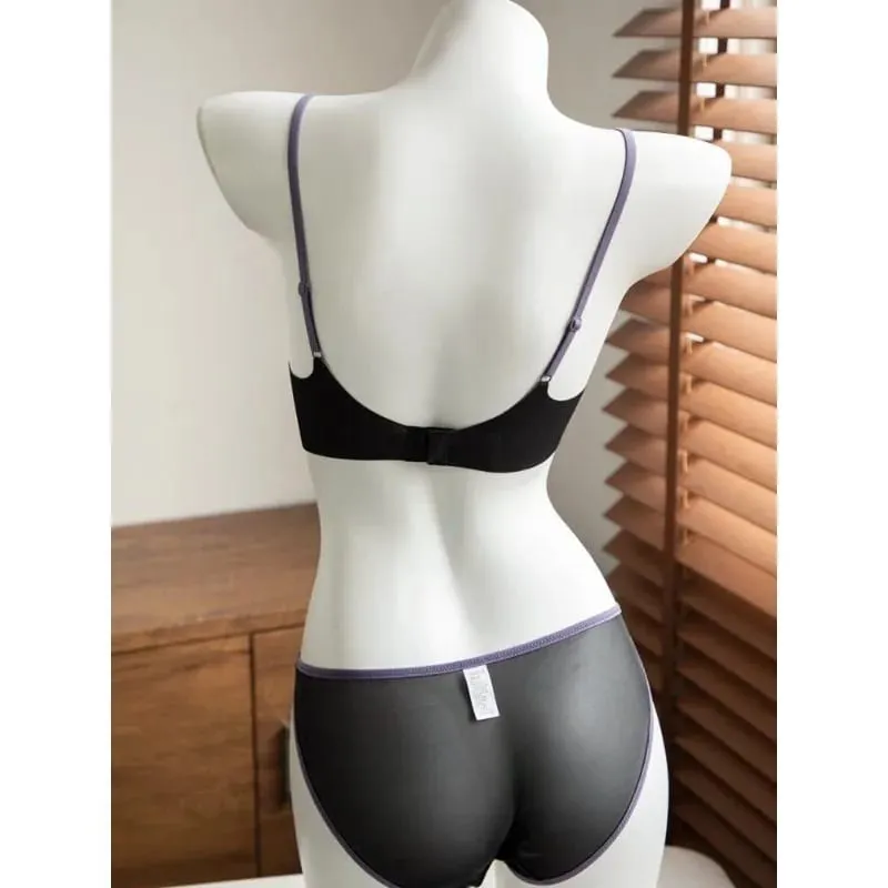 Bralette en dentelle française sans fil, sans doublure, Sexy, demi-bonnet transparent, légère, confortable, Lingerie d'été, usage quotidien, petit buste, Push Up — image 7
