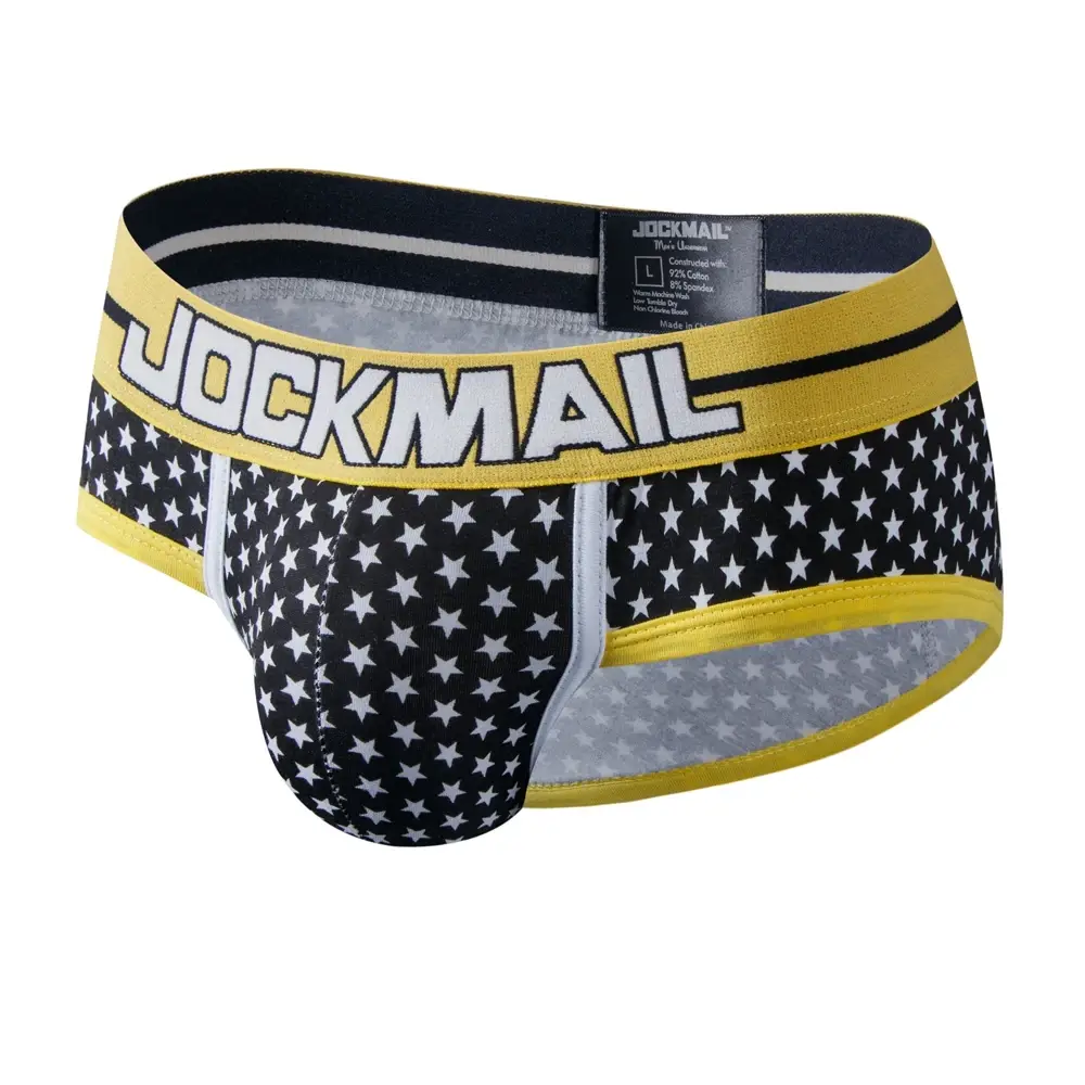 Men Underwear Briefs Cotton Printed Sexy Men Boxer Brief Slips Cueca Masculina Panties Calcinha Calzoncillos Hombre Breathable — image 21