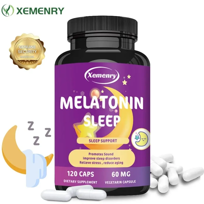 Integratori di melatonina: promuovono la qualità del sonno e la vigilanza e aiutano il sonno profondo — image 1