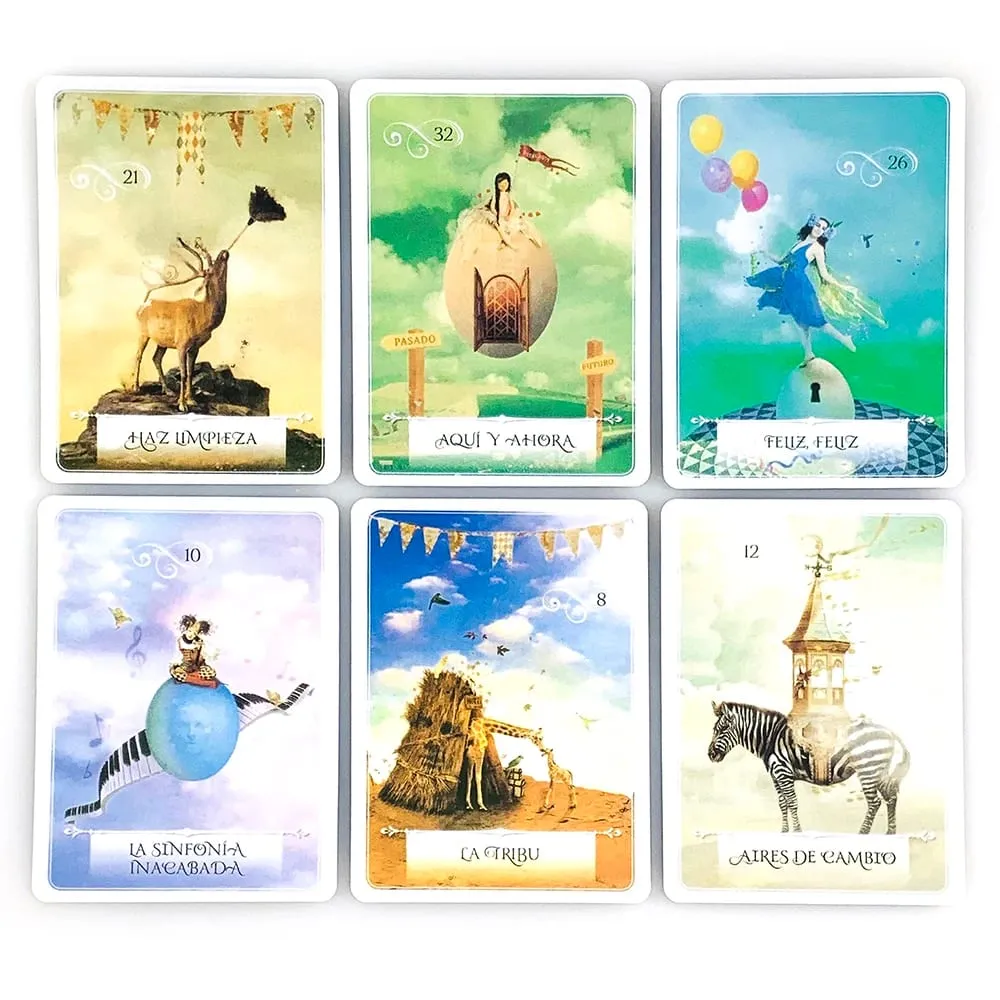 Карты Oráculo De La Sabiduría Oracle, испанская версия, колода для гадания мудрости, карты для гадания, игра для коллекционеров, подарки — image 4