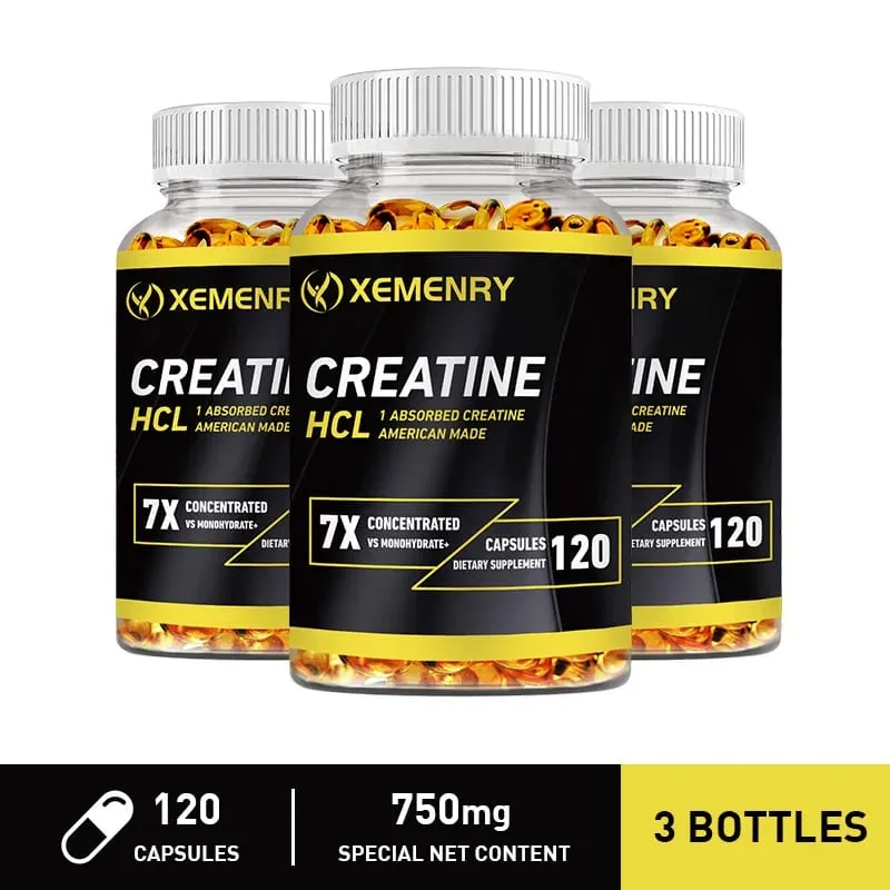Creatina HCl - Aumenta la resistenza energetica e la massa muscolare per migliorare le prestazioni atletiche — image 11