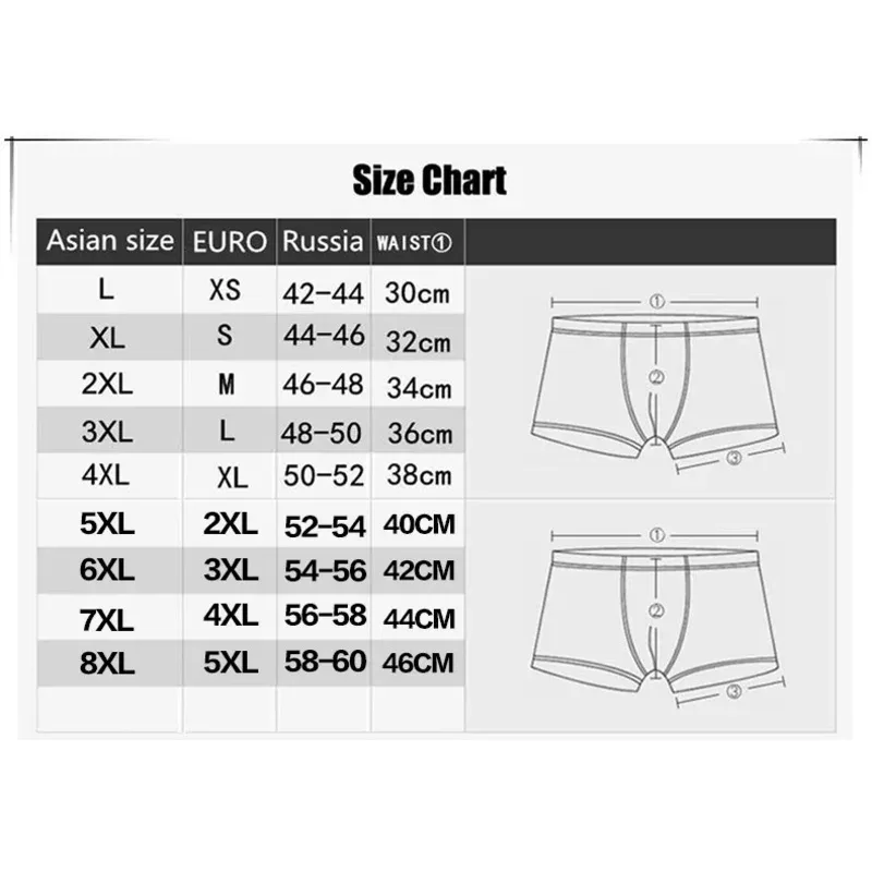 Plus Size 8XL Bamboo Boxer Shorts for Men 4-Pack - Breathable Moisture Wicking Anti Chafing Underwear, Solid Color Comfortable T — image 5