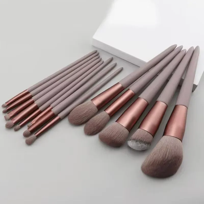 13/15 PIÈCES Ensemble De Pinceaux De Maquillage Ombre À Paupières Fondation Femmes Brosse Cosmétique Fard À Paupières Blush Beauté Doux Maquillage Outils Sac