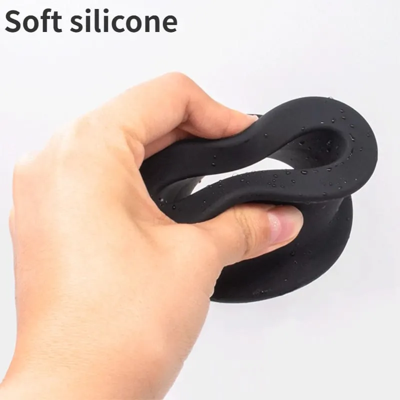 Butt plug com túnel silicone buttplug analplug butplug dilatação treinamento anal treinador dilatador rolha bunda ânus brinquedos sexuais — image 3