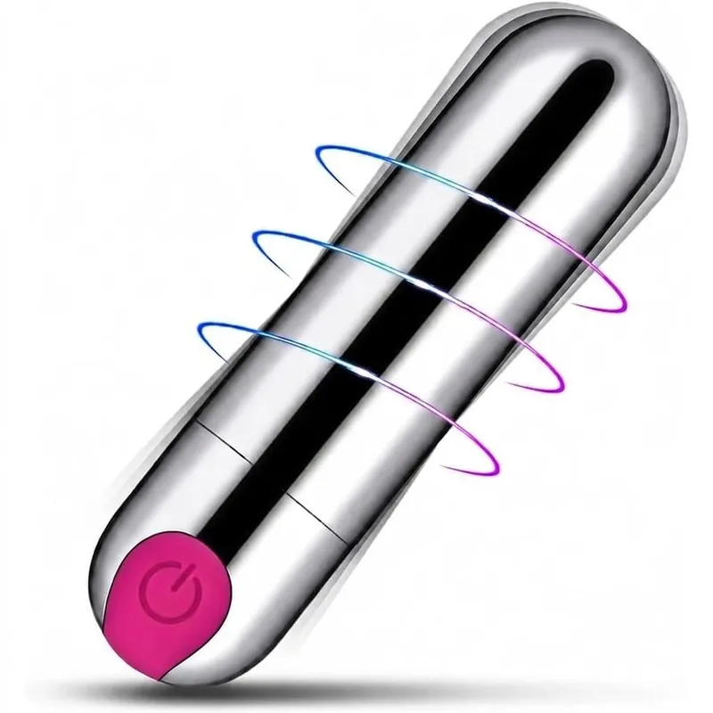 Silikon Peluru Vibrator Puting Wanita Klitoris Stimulator Mini Vagina Anal Pijat Sepenuhnya Tahan Air Dewasa Seks Mainan untuk Wanita — image 8
